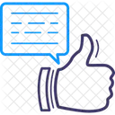 Positive Feedback Customer Feedback Customer Satisfaction Icon