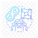 Positive interdependence  Icon