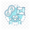 Positive interdependence  Icon