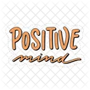 Positive mind sticker  Icon
