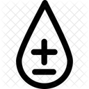 Positive Negative Contrast Balance Icon