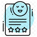 Positive Rating Rating Feedback Icon