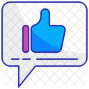 Positive review  Icon