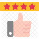 Positive Review Rating Review Icon