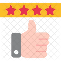 Positive review  Icon