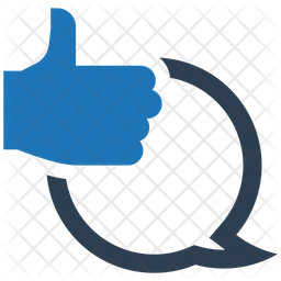 Positive testimonial Icon