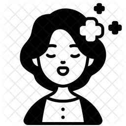 Positive Thinking Icon Of Glyph Style Available In Svg Png Eps Ai Icon Fonts