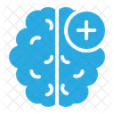Positive Thinking Brain Psychology Icon