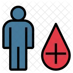 Positives Blut  Symbol