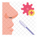 Coronavirus Teste Pcr Ícone