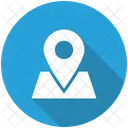 Posizione Mappa Appiccicoso Icon