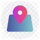 Interfaccia Posizione Gps Icon