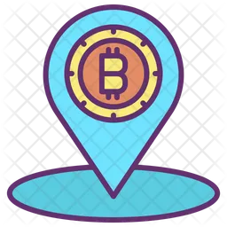 Posizione del bitcoin  Icon