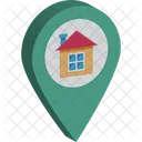 Posizione Casa Gps Navigazione Icon