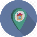 Posizione Casa Gps Navigazione Icon