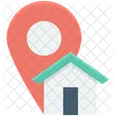 Casa Posizione Mappa Icon