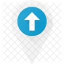 Su Pin Geolocalizzazione Icon