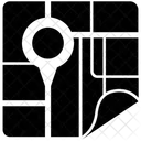 Navigazione GPS Pin Di Posizione Indicatore Di Posizione Icon