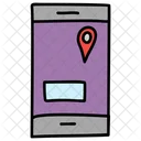 Posizione Mobile Navigazione Gps Icon