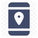 Posizione Mobile Mobile Perno Di Posizione Icon