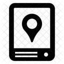 Posizione Mobile Pinpointer Posizione Sulla Mappa Icon