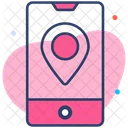 Cellulare Posizione Mappa Icon