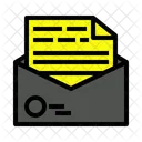 Post Mail Resume Icon