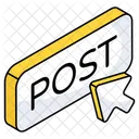 Post Online Post Social Post Icon