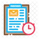 Package Time Agreement Icon
