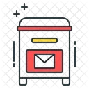 Mpostal Service Post Box Letter Box Icon