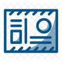 Post Card  Icon
