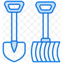 Post hole digger  Icon