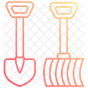 Post hole digger  Icon