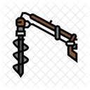 Post Hole Digger Icon