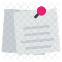 Postit Paper Document Icon