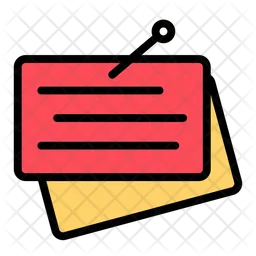 Post-it note  Icon
