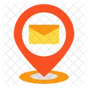 Mail Pin Location Icon