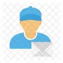 Deliveryboy Email Letter Icon