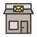 Building Mail Office Icon