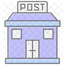 Post Office Lineal Color Icon Icon