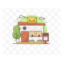 Building Logistic Company Export Trading Icon