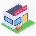 Postal Post Office Post Office Building Icon