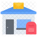 Post Office Postal Service Mailbox Icon