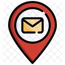 Post Office Location Letter Location Post Office Address Icon