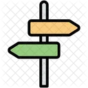 Richtung Navigation Route Symbol