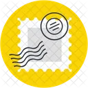 Stamp Post Ticket Icon
