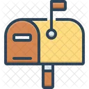 Postage Mailbox Letterbox Icon