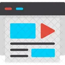 Postagem no blog  Ícone