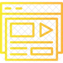 Postagem no blog  Ícone