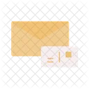 Cartao Postal Envelope Carta Icon